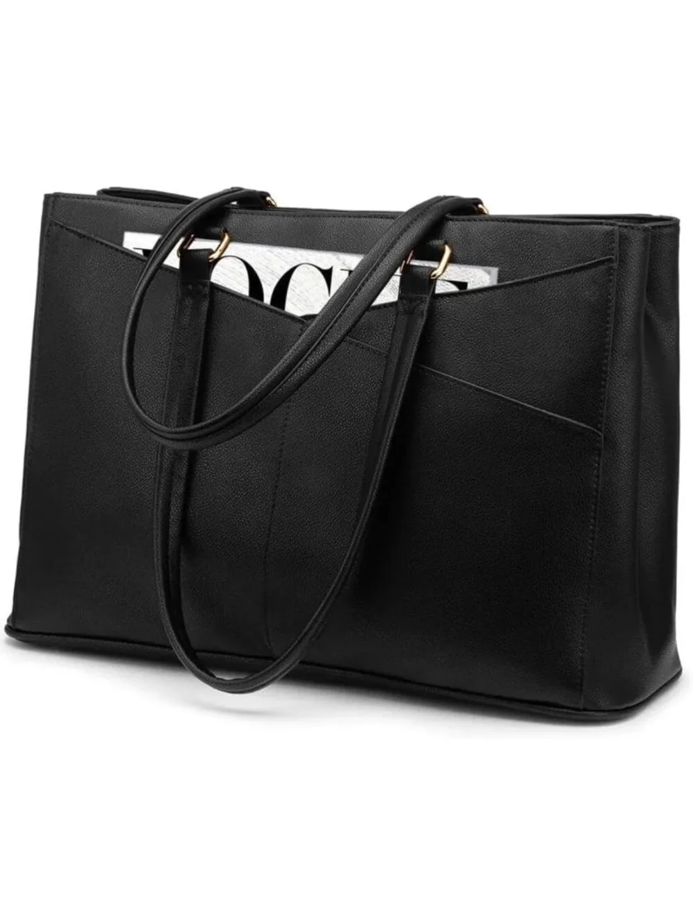 Stylish Waterproof Laptop Tote Bag for Women - 15.6 Inch Computer Briefcase